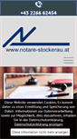 Mobile Screenshot of notare-stockerau.at